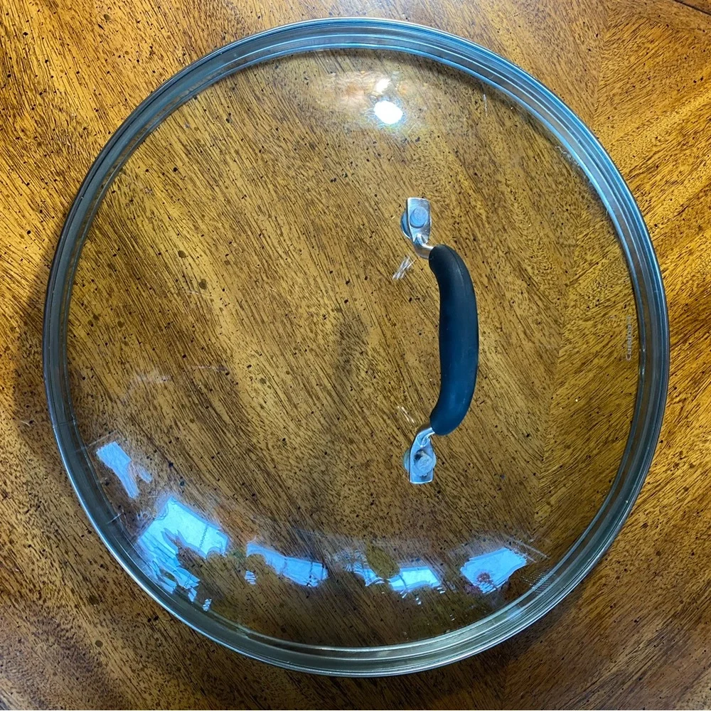 Cuisinart 11 3/4”Glass Lid with Black Handle